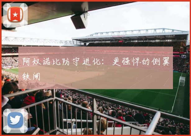 阿奴诺比防守进化：更强悍的侧翼铁闸